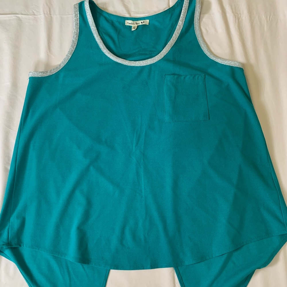 Open Back Tank Top